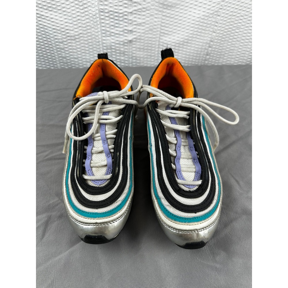 Nike Air Max 97 DTN Metallic Silver size 4Y (GS) CW0989-001